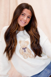 Teddy Sweater Cream