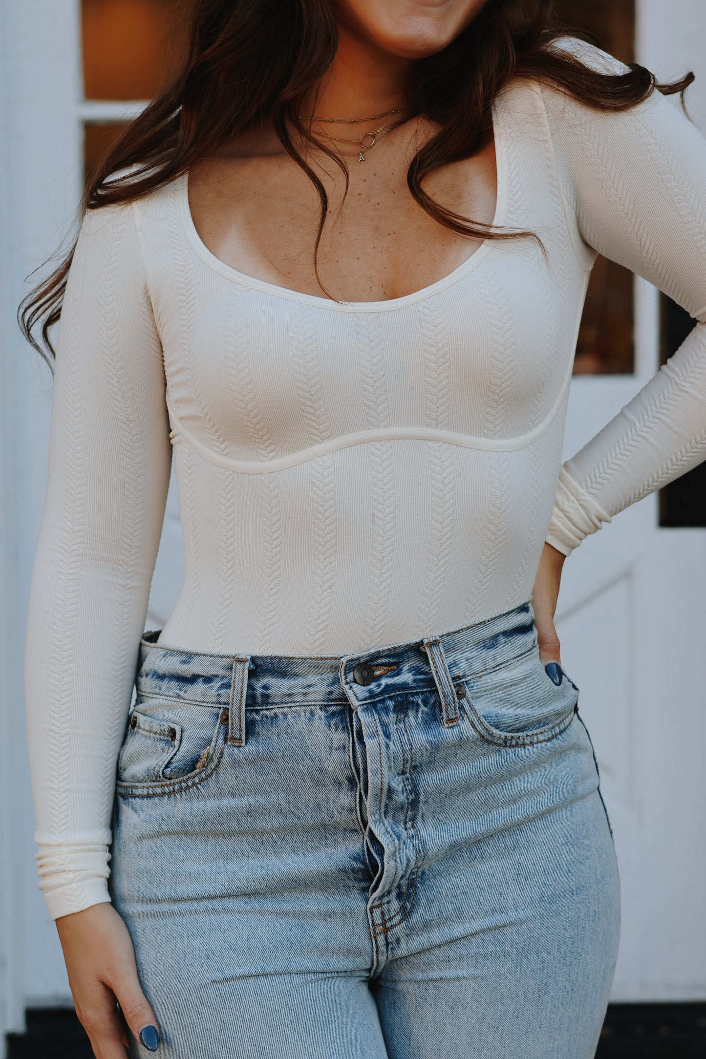 Serent Bodysuit Cream
