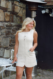 Francie Linen Mini Oatmeal