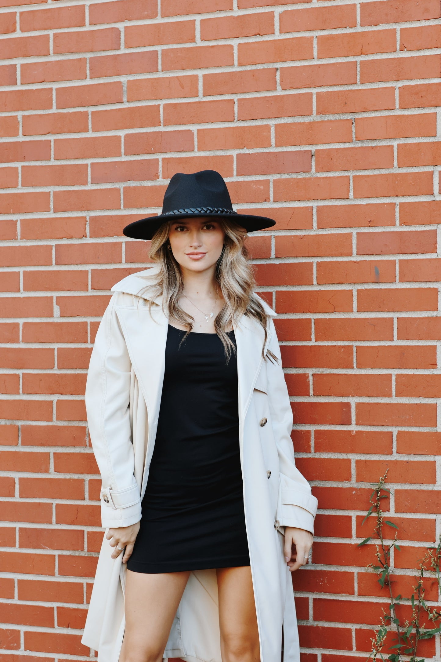 Ilia Trench Coat Bone