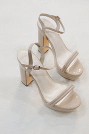 Natalia Nude Patent PU