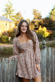 Cinnamon Sugar Mini Dress