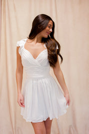 On My Mind Dress White