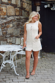 Francie Linen Mini Oatmeal