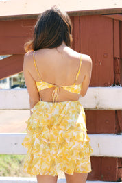 Sun Shining Ruffle Mini