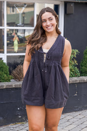 FP Webster Romper Black Wash