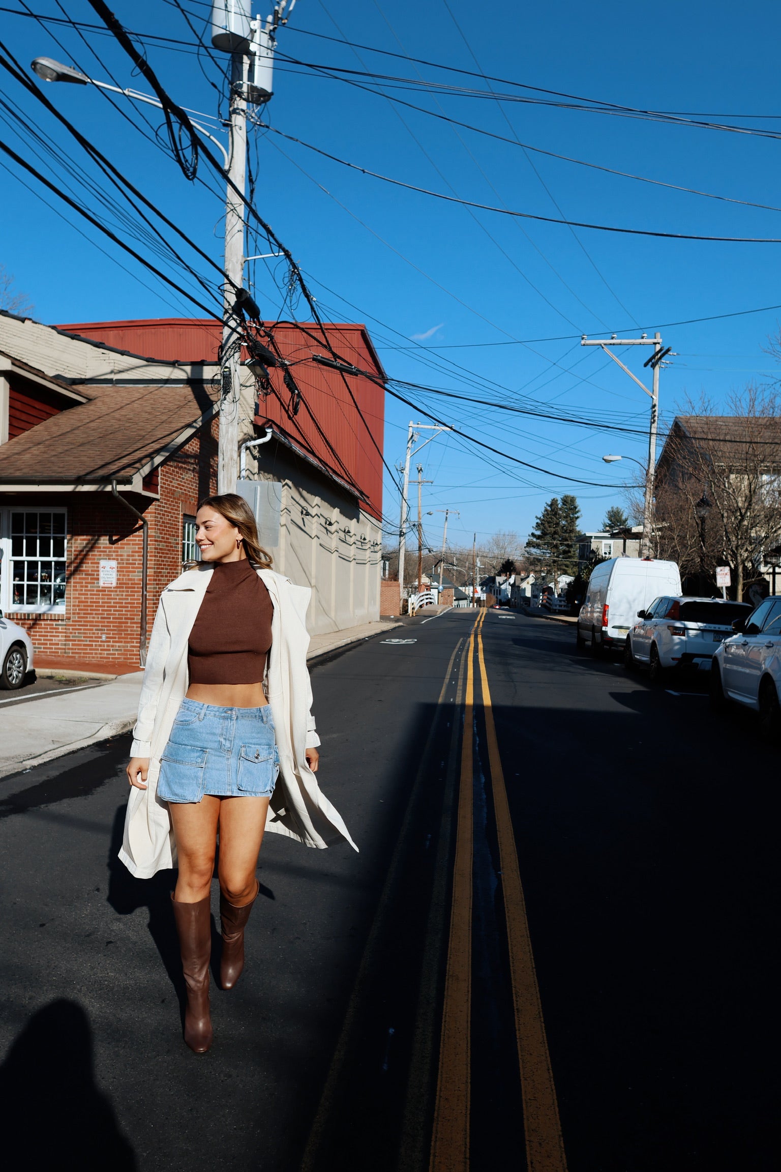Sunday Trench Coat Steve Madden