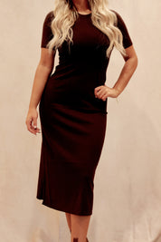 Francis Dress Chestnut
