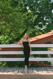 Alessandra Knit Maxi Black