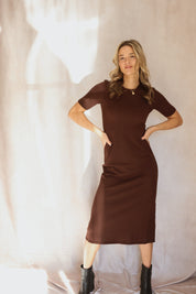 Francis Dress Chestnut