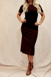 Francis Dress Chestnut