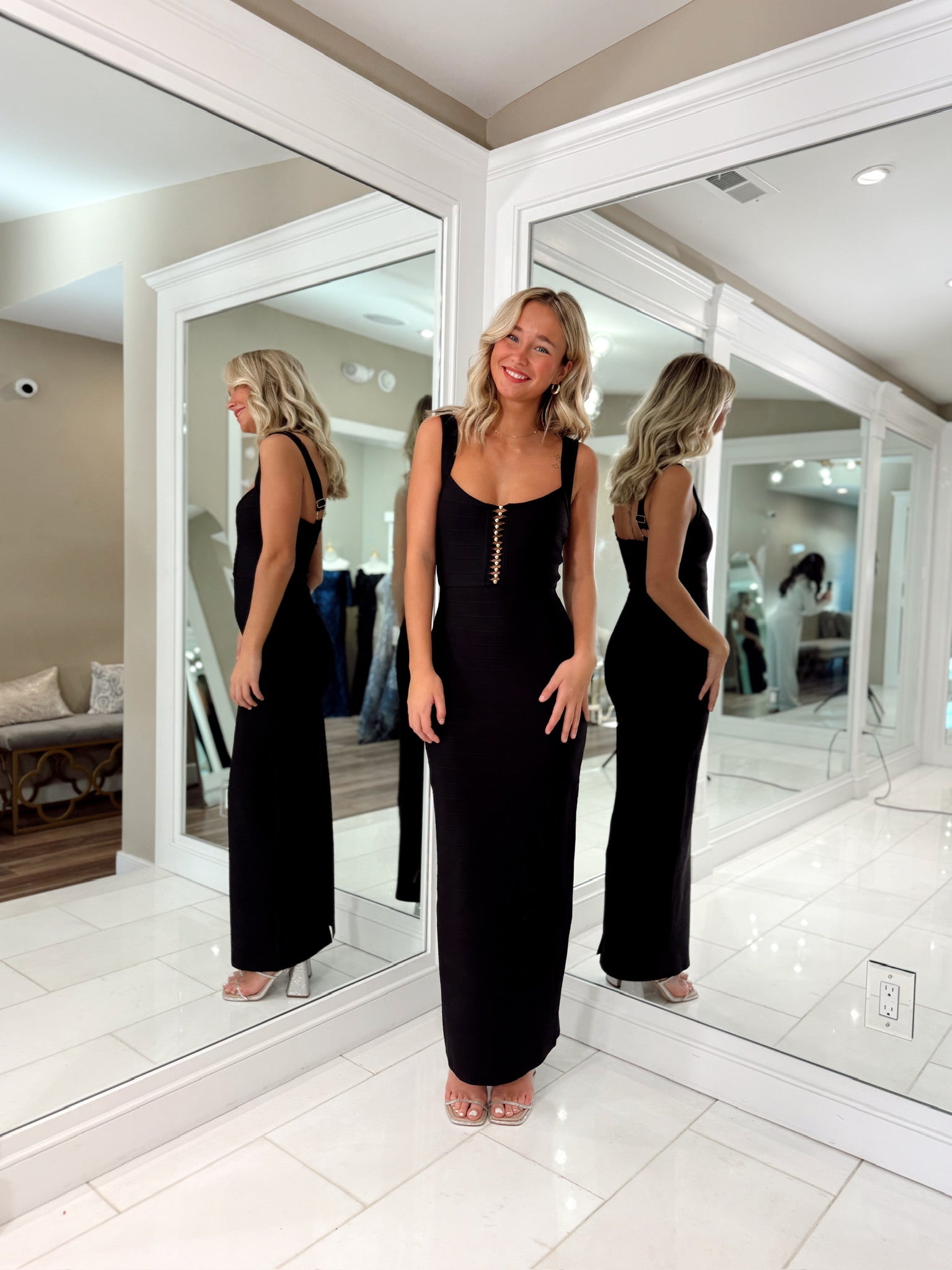 Jesselle Maxi Dress in Black by Elliatt Jesselle Maxi Dress in Black by Elliatt