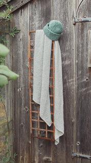 Rangeley Recycled Blend Scarf in Grey