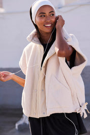 Scout It Out Fleece Vest in Birch Tree