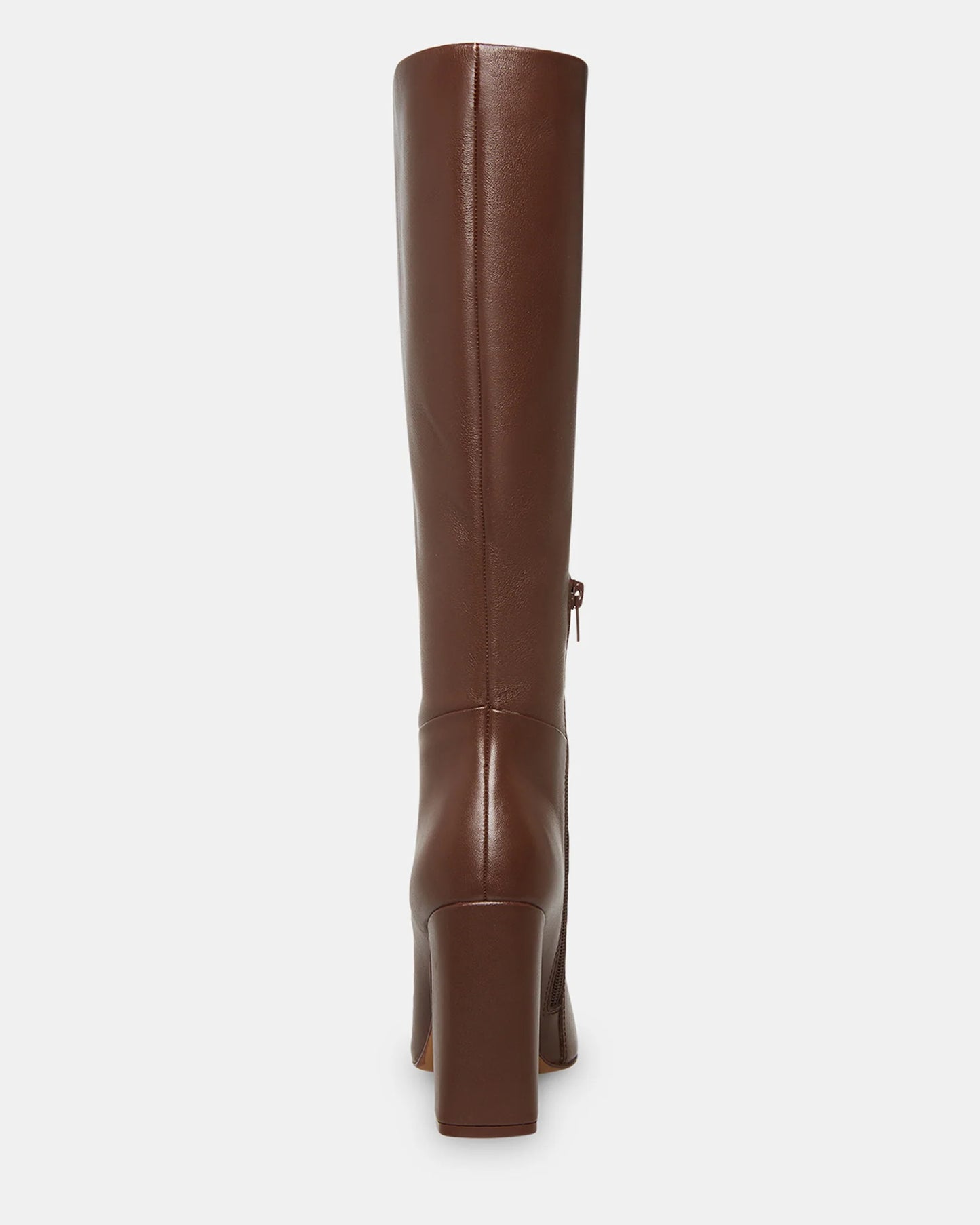 Ally Brown Leather Knee High Boot