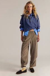 We The Free Nice Choice Cord Jeans in Fossil Dune