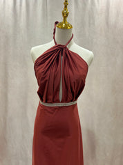 Hillary Gown #878 Sangria