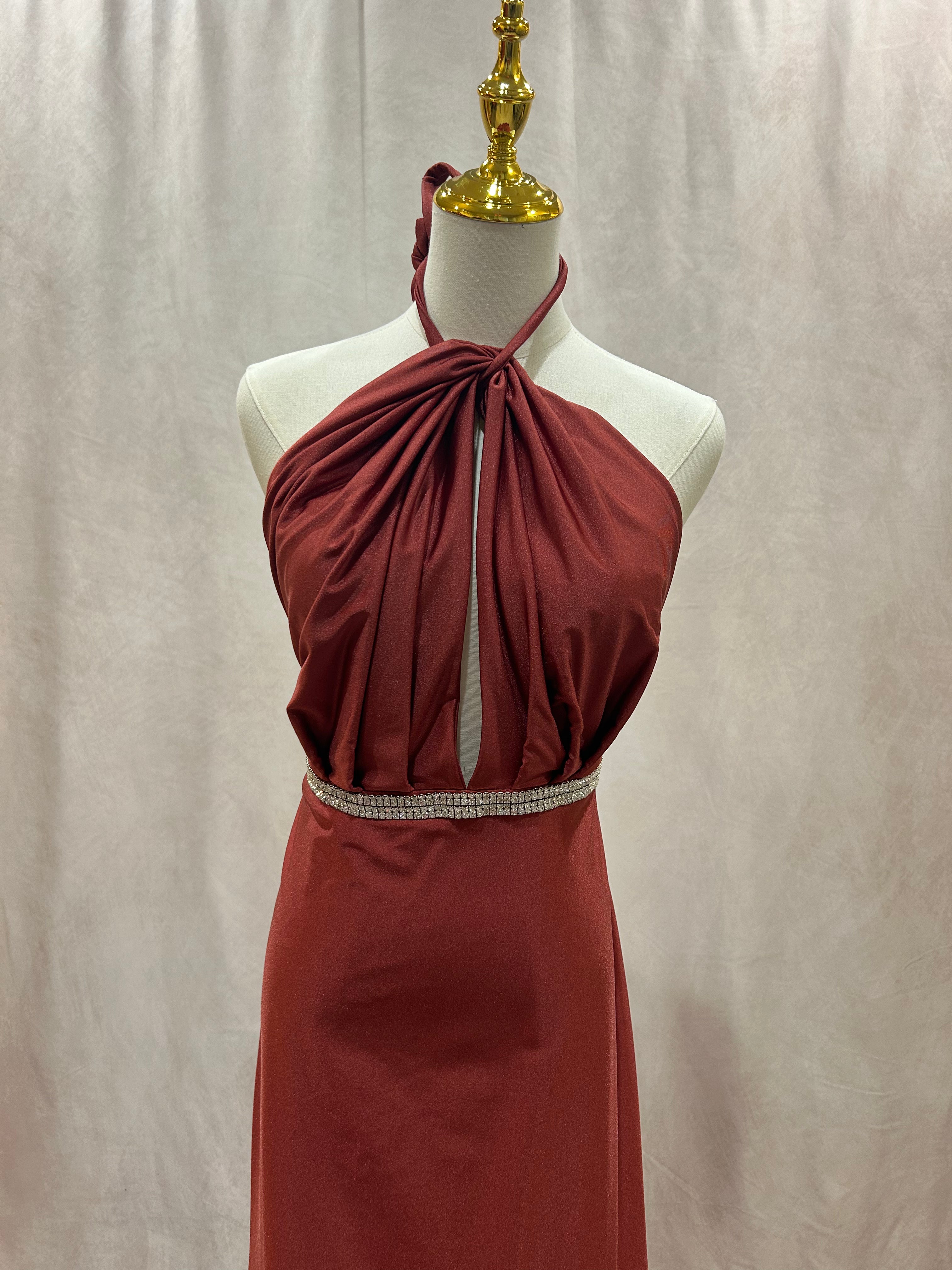 Hillary Gown #878 Sangria