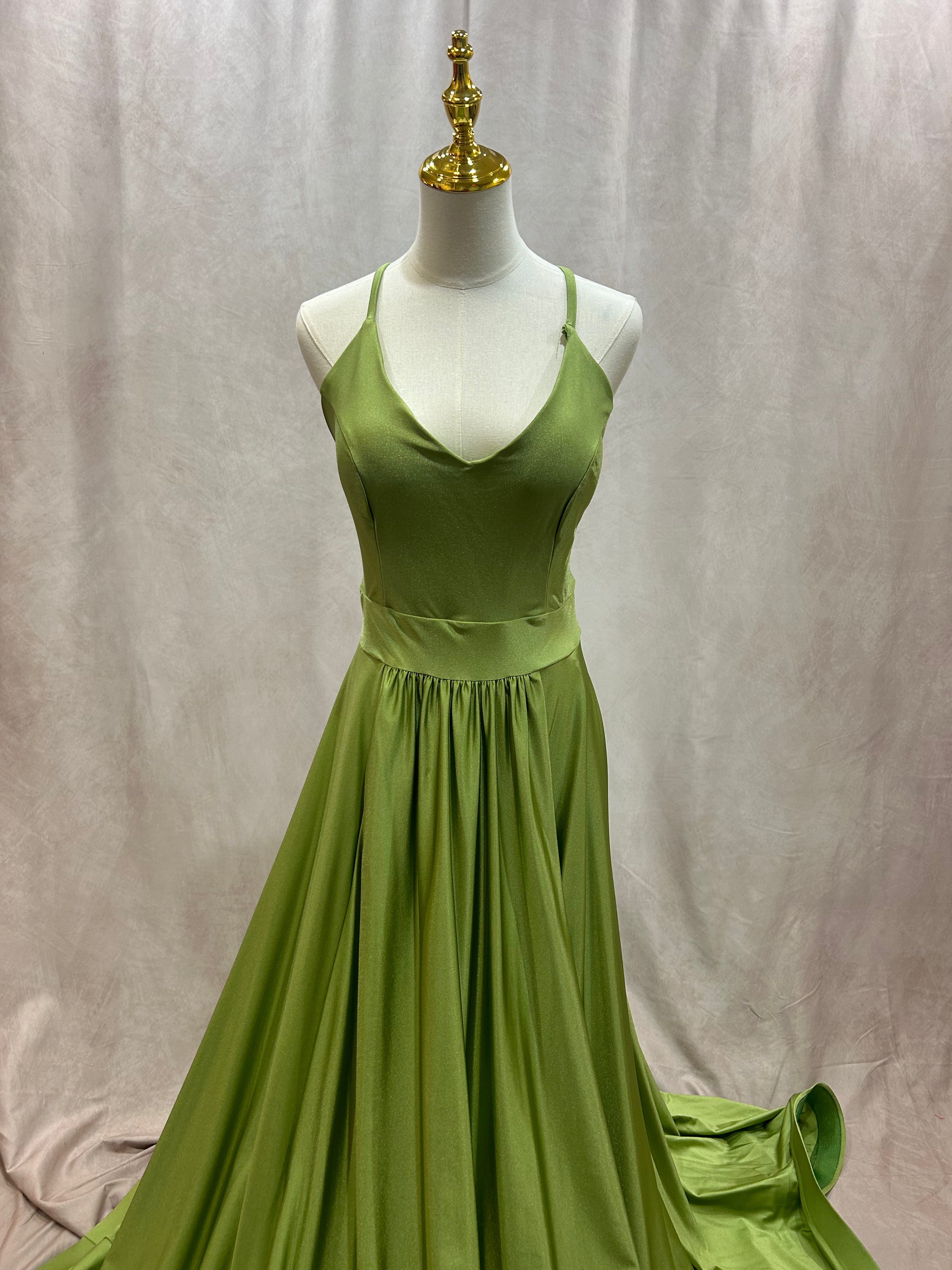 Willa Gown #341 Celery