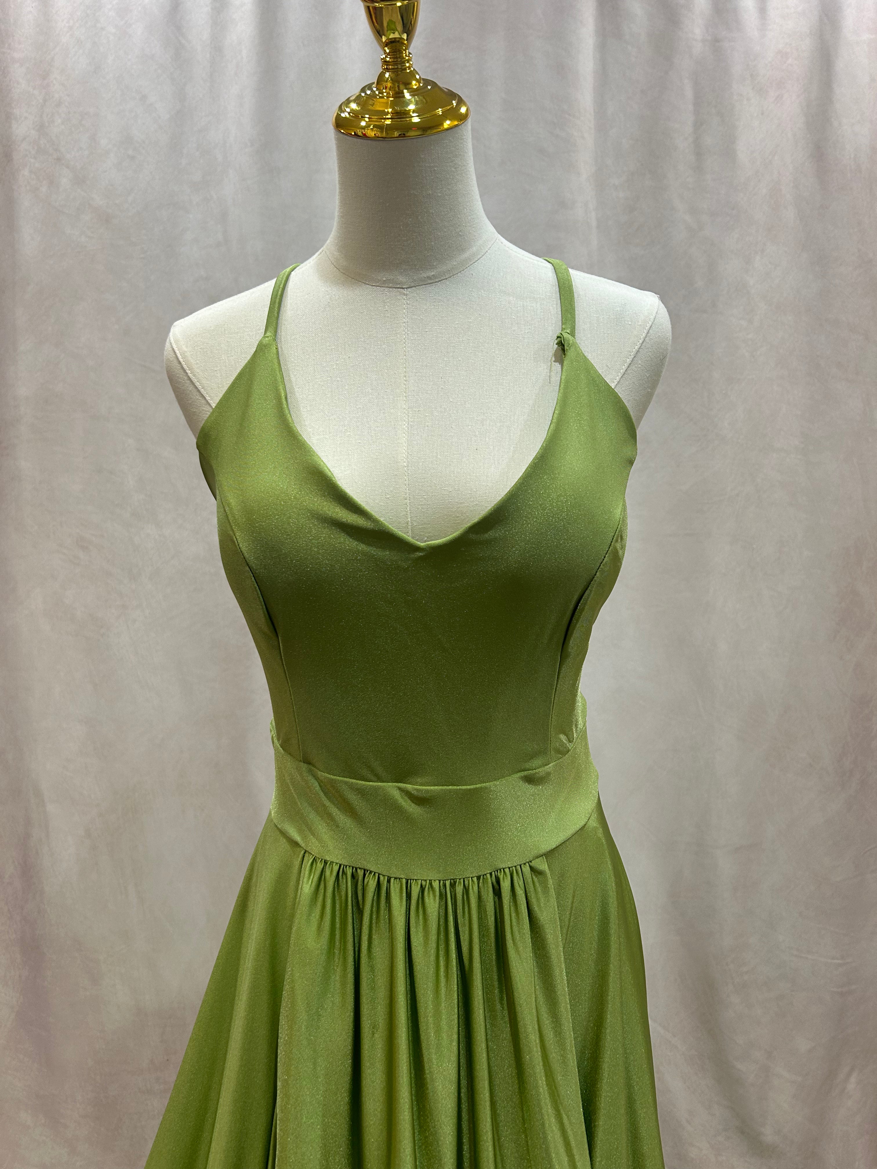 Willa Gown #341 Celery