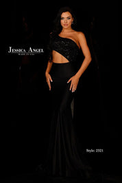 Serena Gown #2321 SQ White Pink