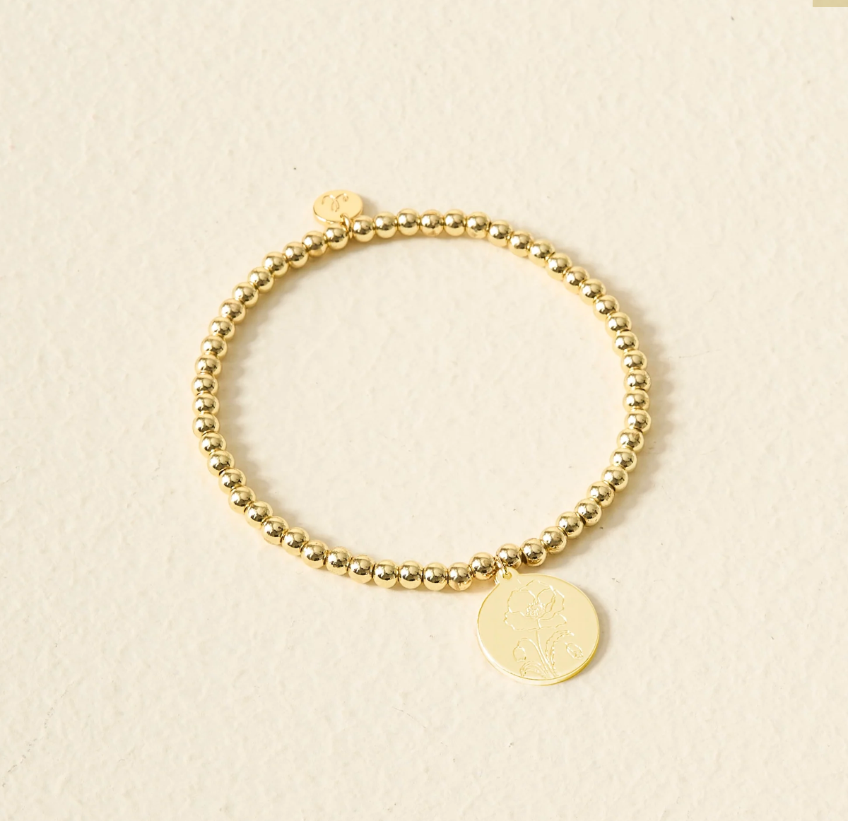Birthflower Charm Bracelet