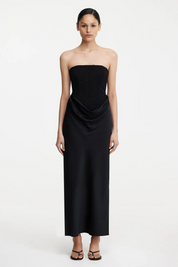 SOFIYA STRAPLESS MAXI DRESS
