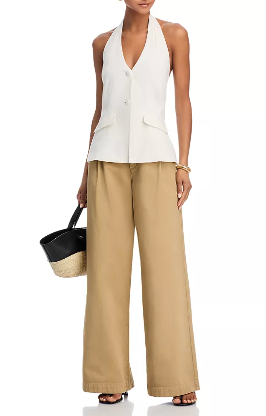 Brielle Vest Ivory