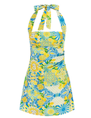 ANACAPRI MINI DRESS LEMON