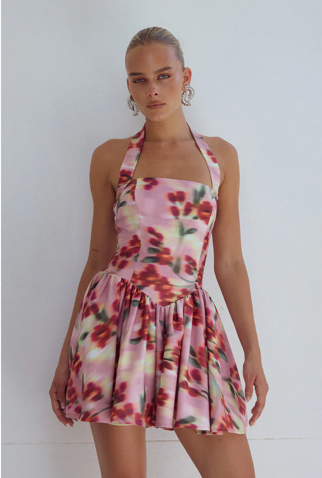 WINSLOW MINI DRESS - MILLA PRINT