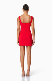 Emma Eventwear Mini Dress In Red