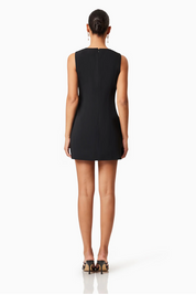 Lilydale Shift Mini Dress In Black by Elliatt