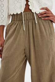 Days End Linen Pull On Pants Caiman FP