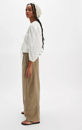 Days End Linen Pull On Pants Caiman FP