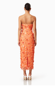 Bluebell Midi Dress Orange by Elliatt