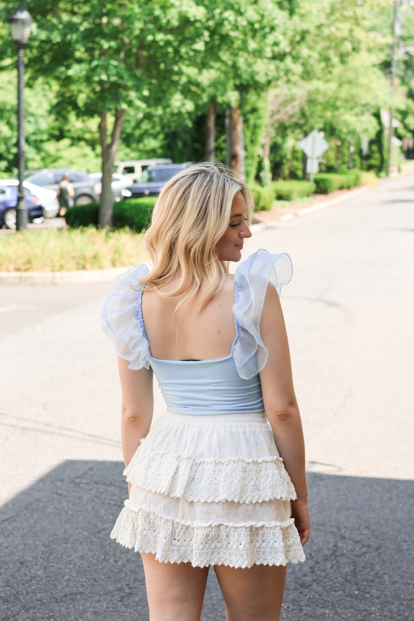 Summer Days Skirt White