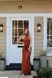 Entice Gown Mocha