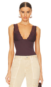 Power Play Cami Merlot