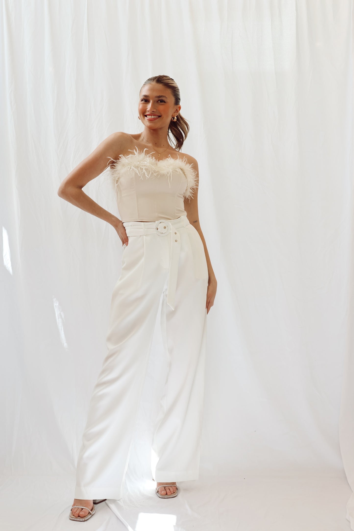 Marina Pant White