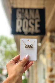 Birth Plate Necklace