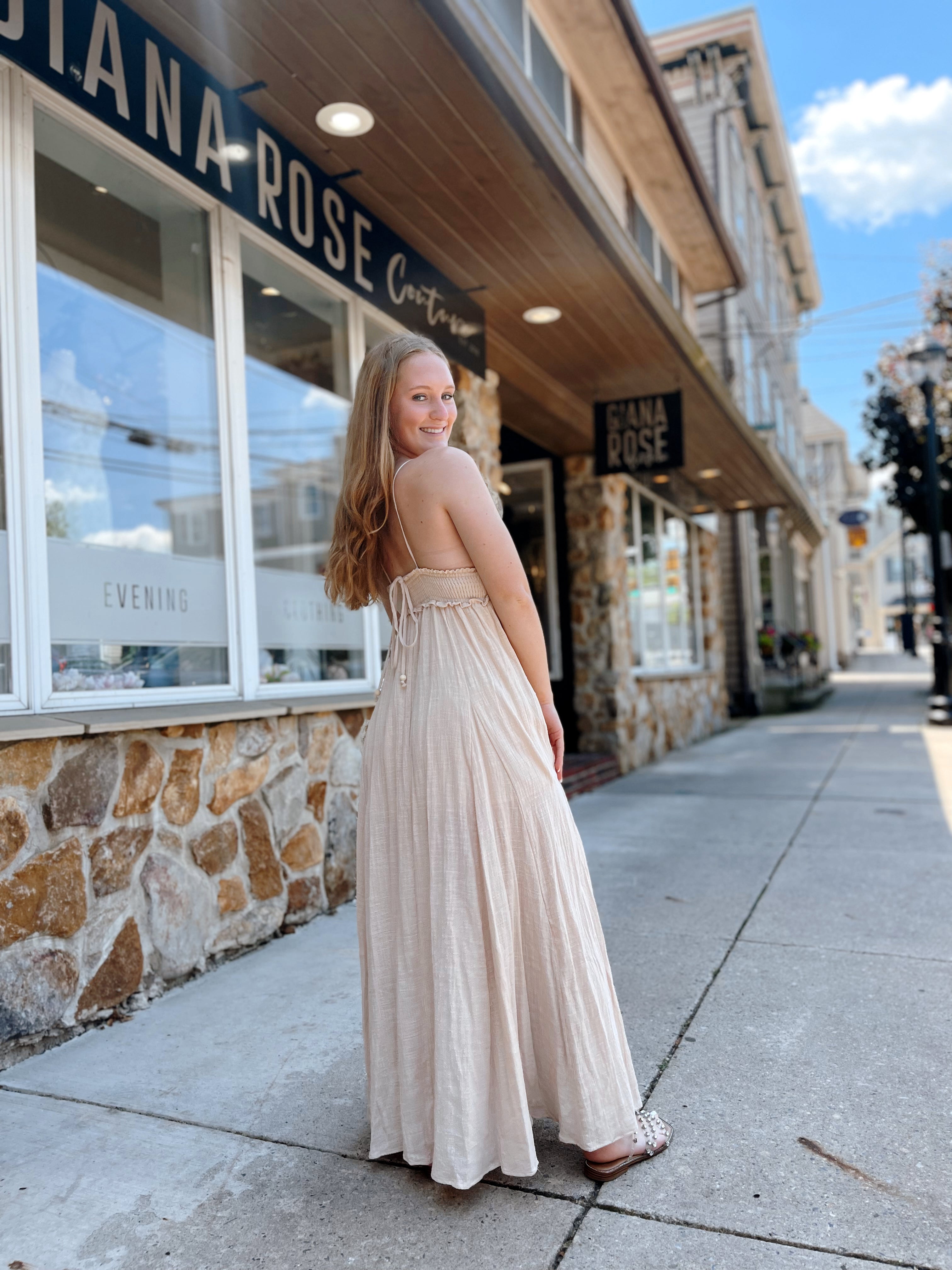 Hold On To Me Maxi Cream