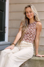 Cut to the Chase Pants Beige