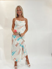 Stormy Shore Midi Multi/White