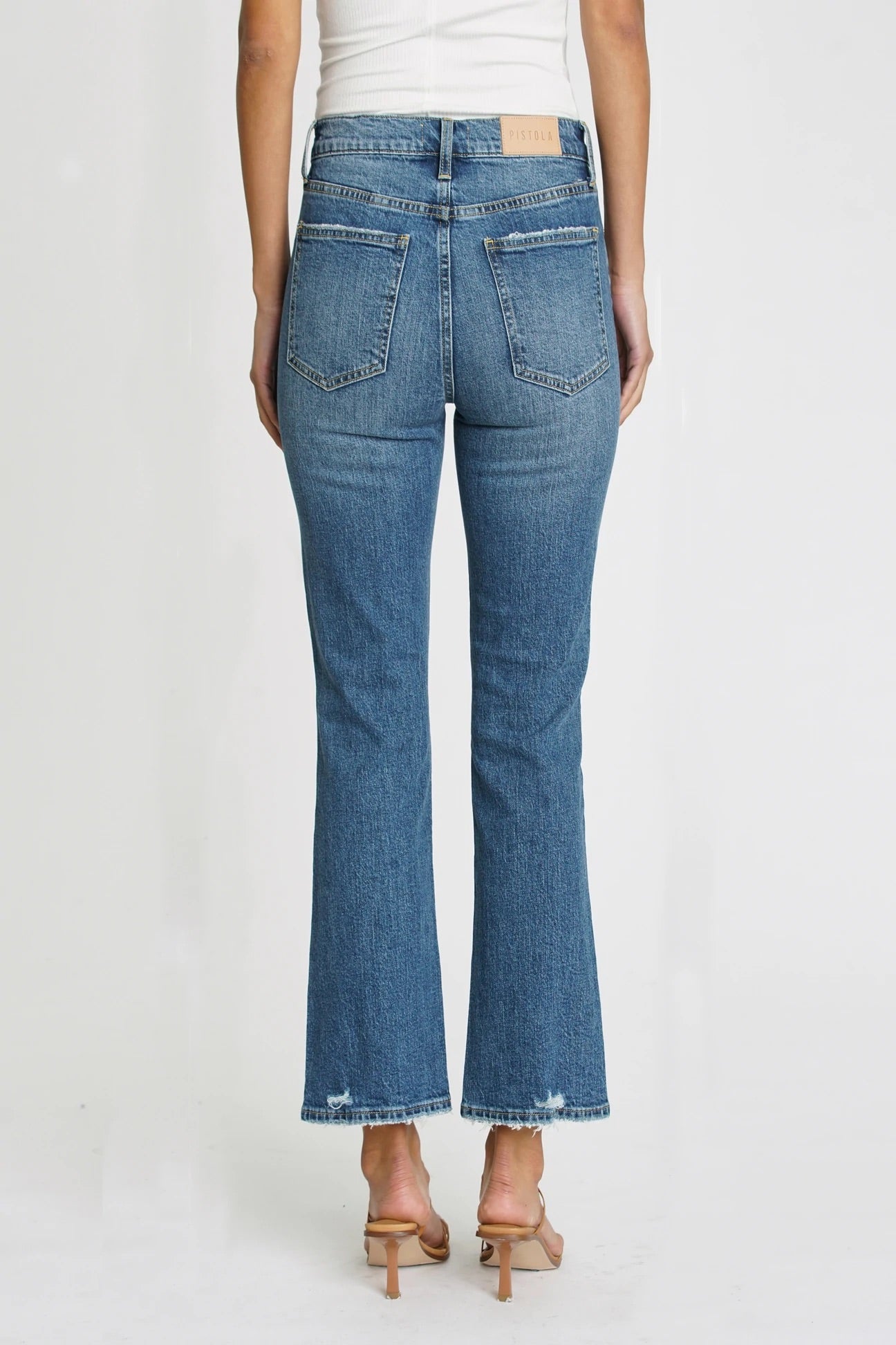 Lennon High Rise Cropped Boot- Adore