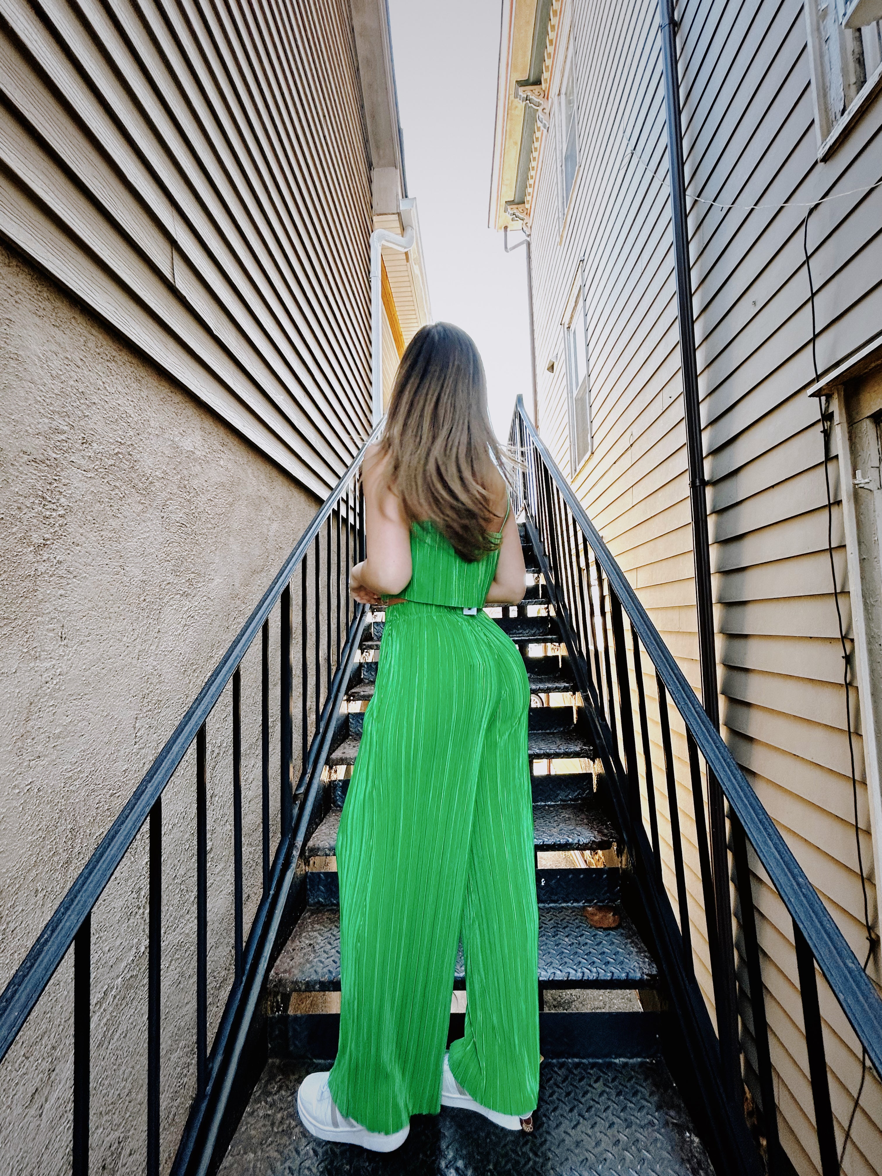 Addy Set Bright Green
