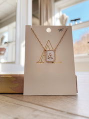Initial Charm Necklace