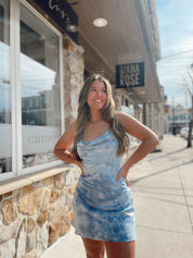 Tori Tie Dye Mini Blue