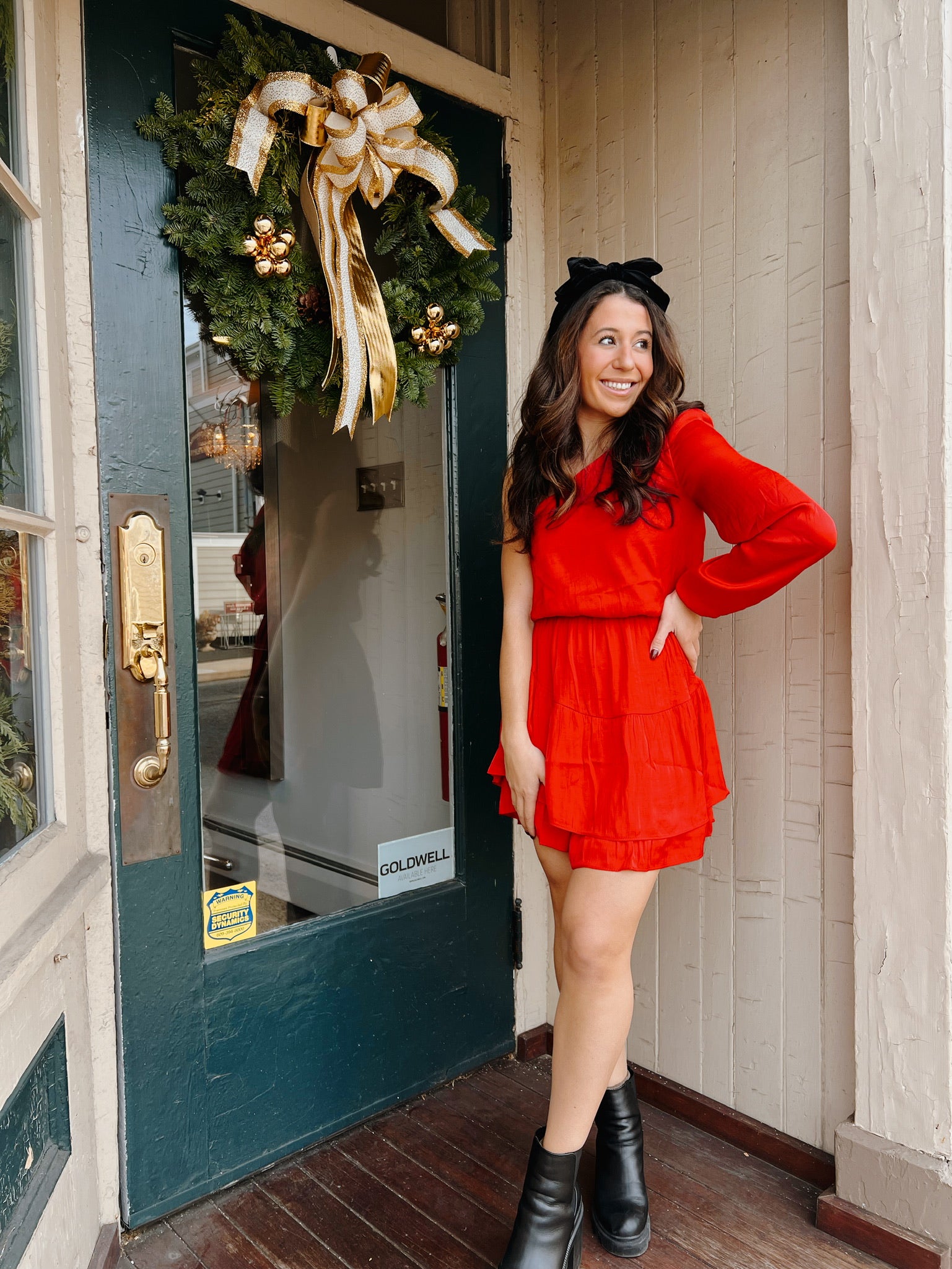 Zeina Red Dress
