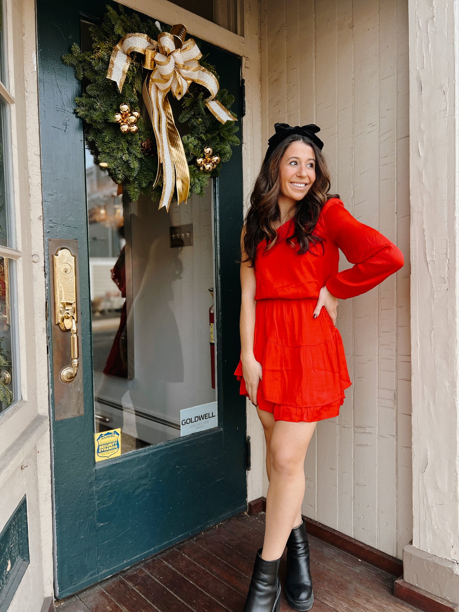 Zeina Red Dress
