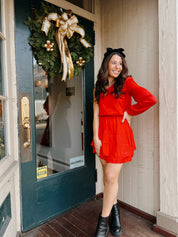 Zeina Red Dress